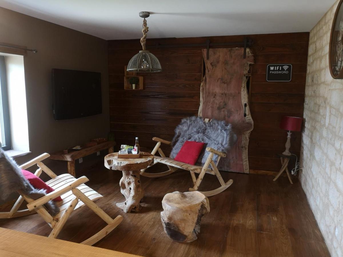 Gite La Grange De La Trigalle Avec Spa Professionnel Privatif Valognes Bagian luar foto